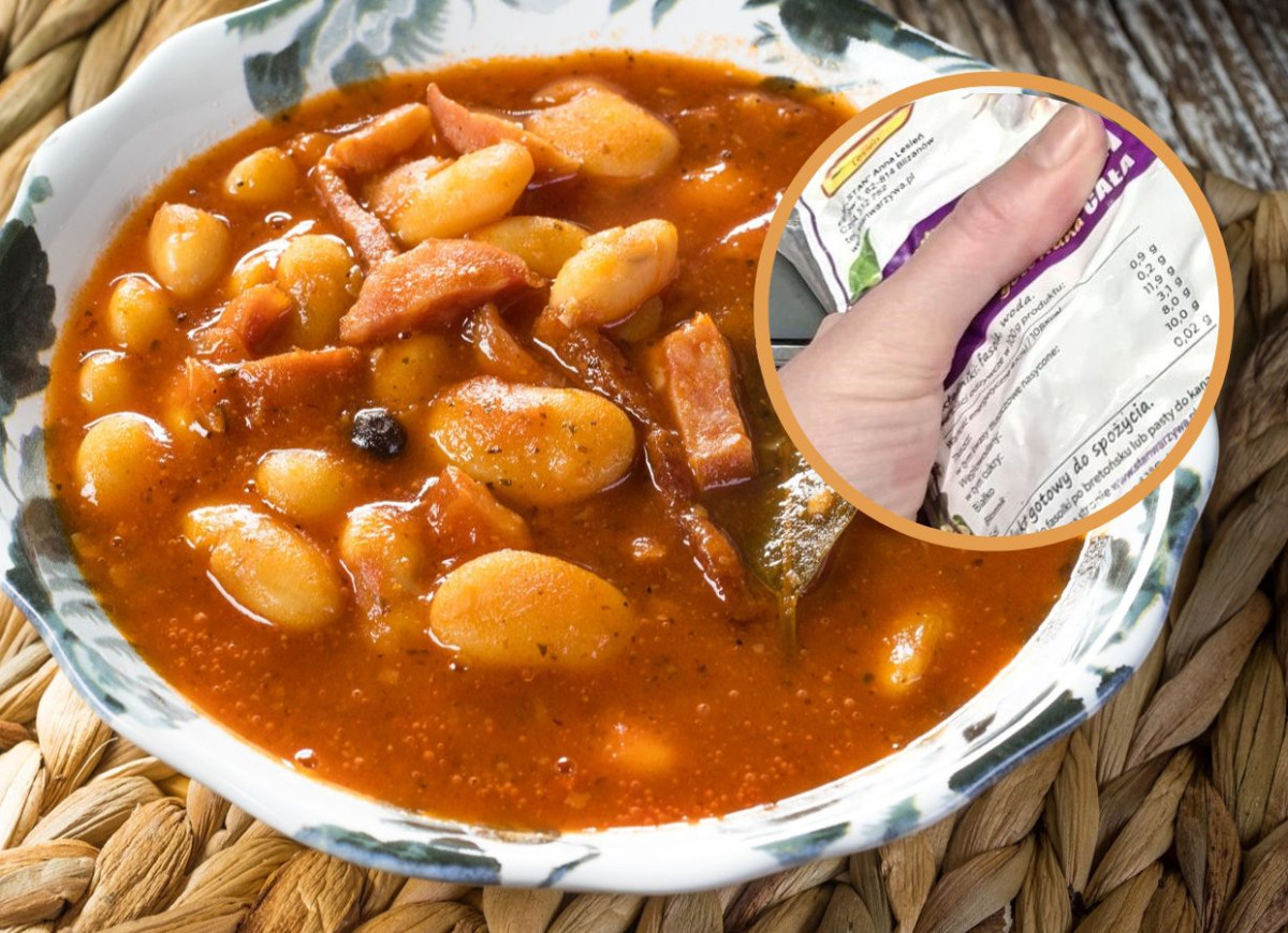 gęsta fasolka po bretońsku