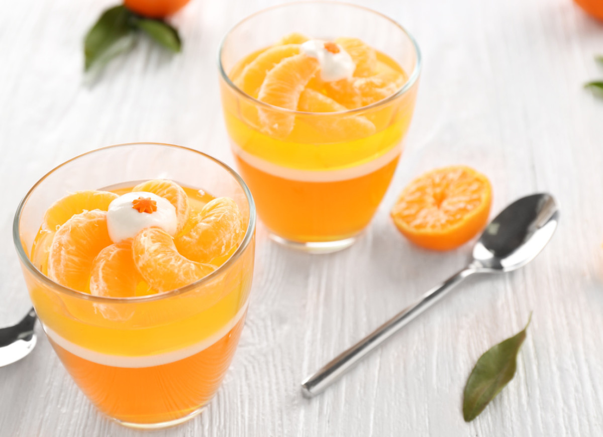 kolagenowy deser 3 kolorowa galaretka