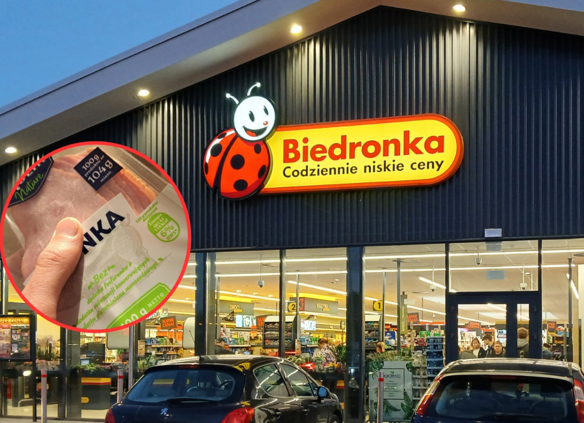 szynka nature biedronka