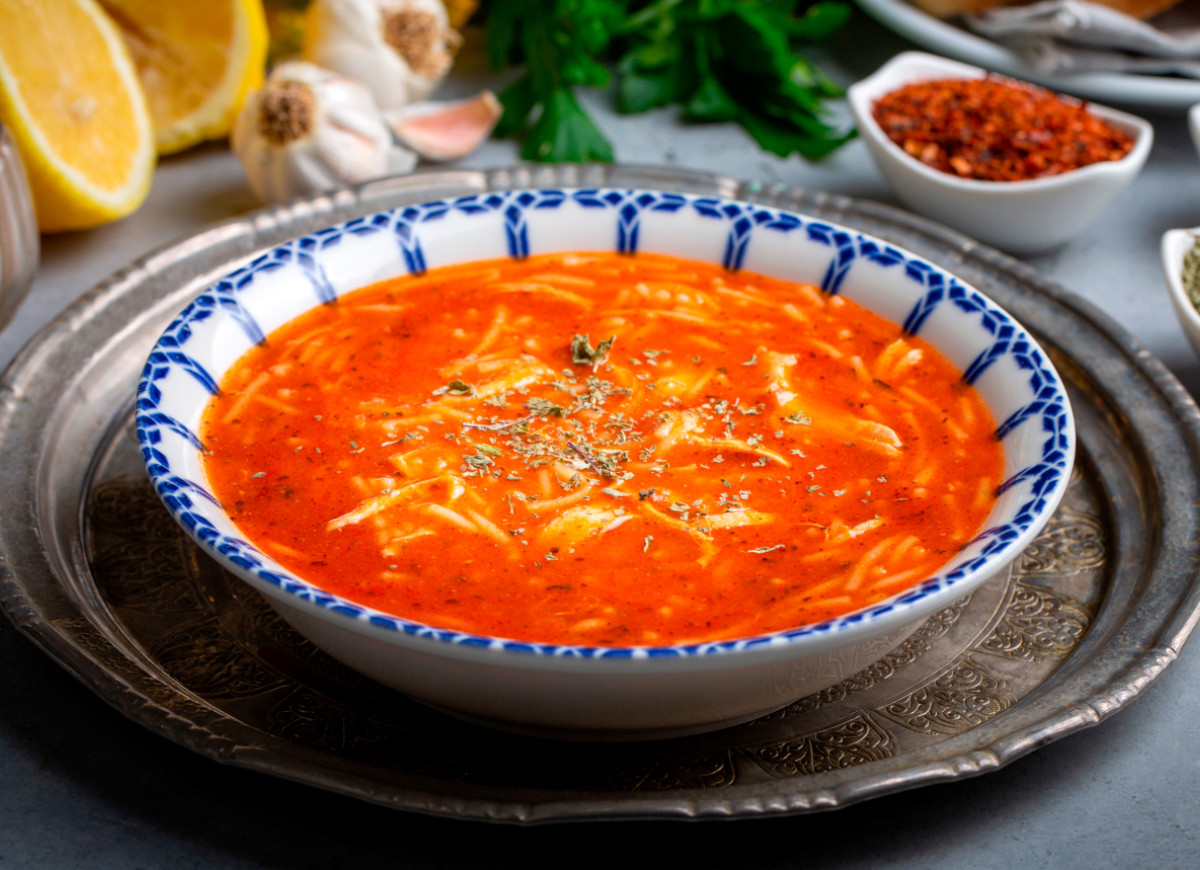 turecka zupa pomidorowa domates çorbası