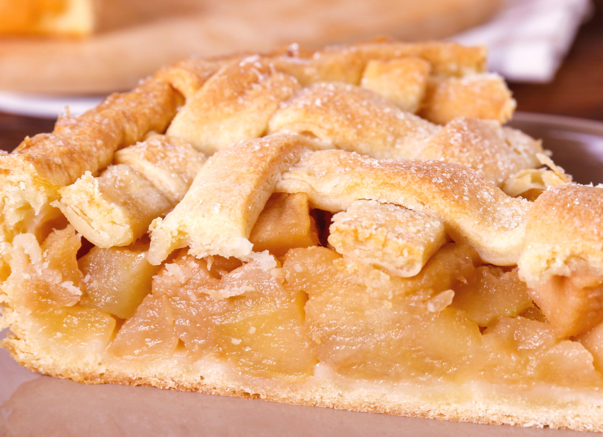 Jabłka do szarlotki z kisielem