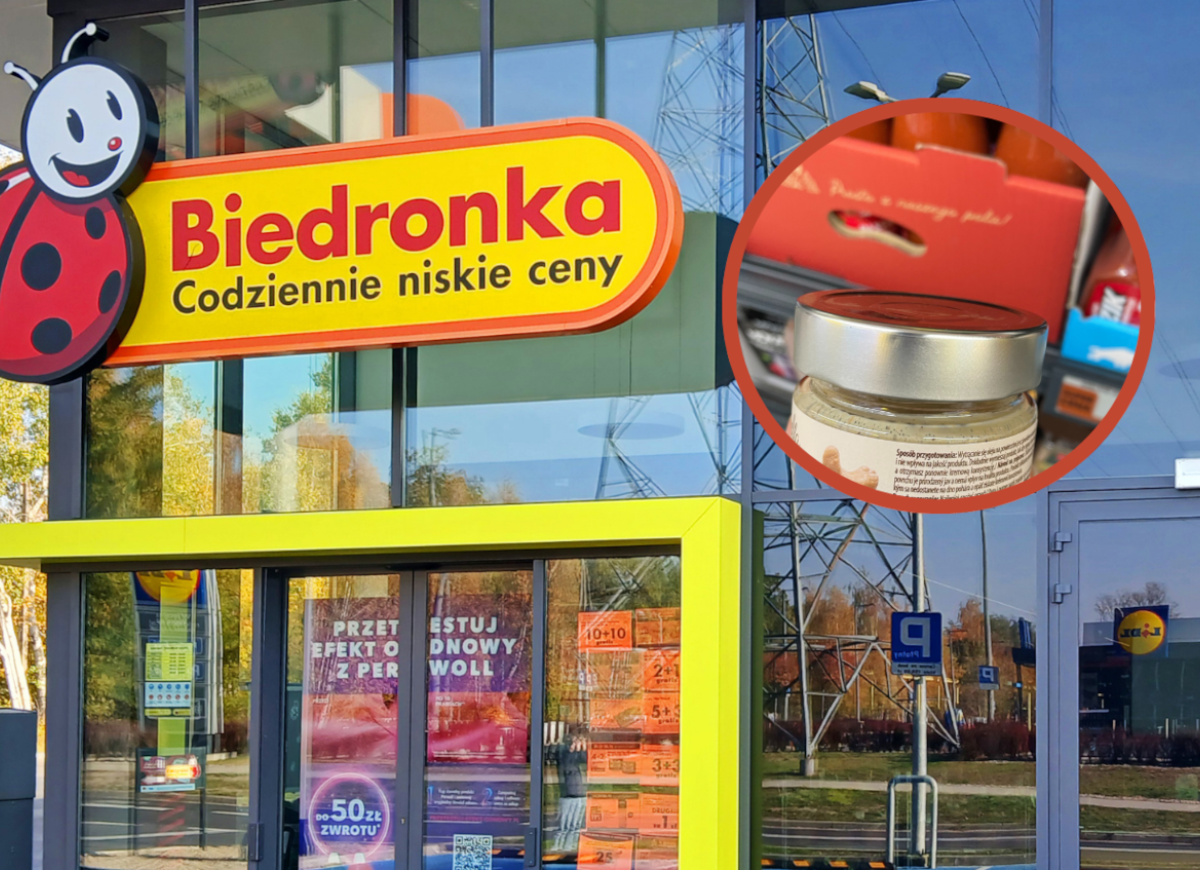 Krem orzechowy z Biedronki