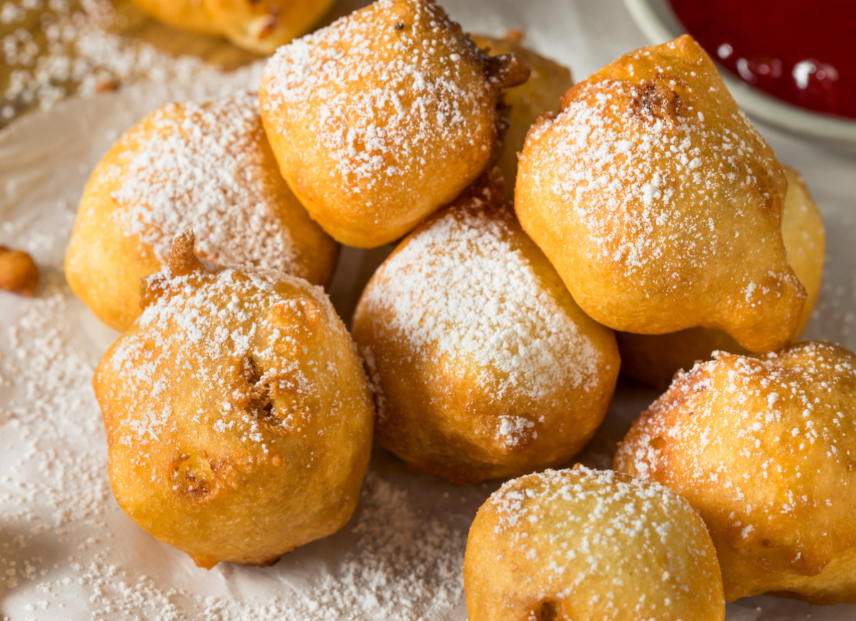 Minipączki z serka wiejskiego