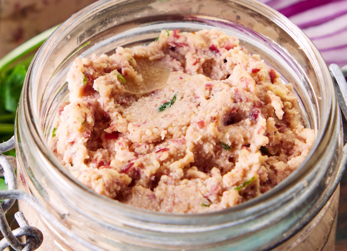 Pasta z czerwonej fasoli