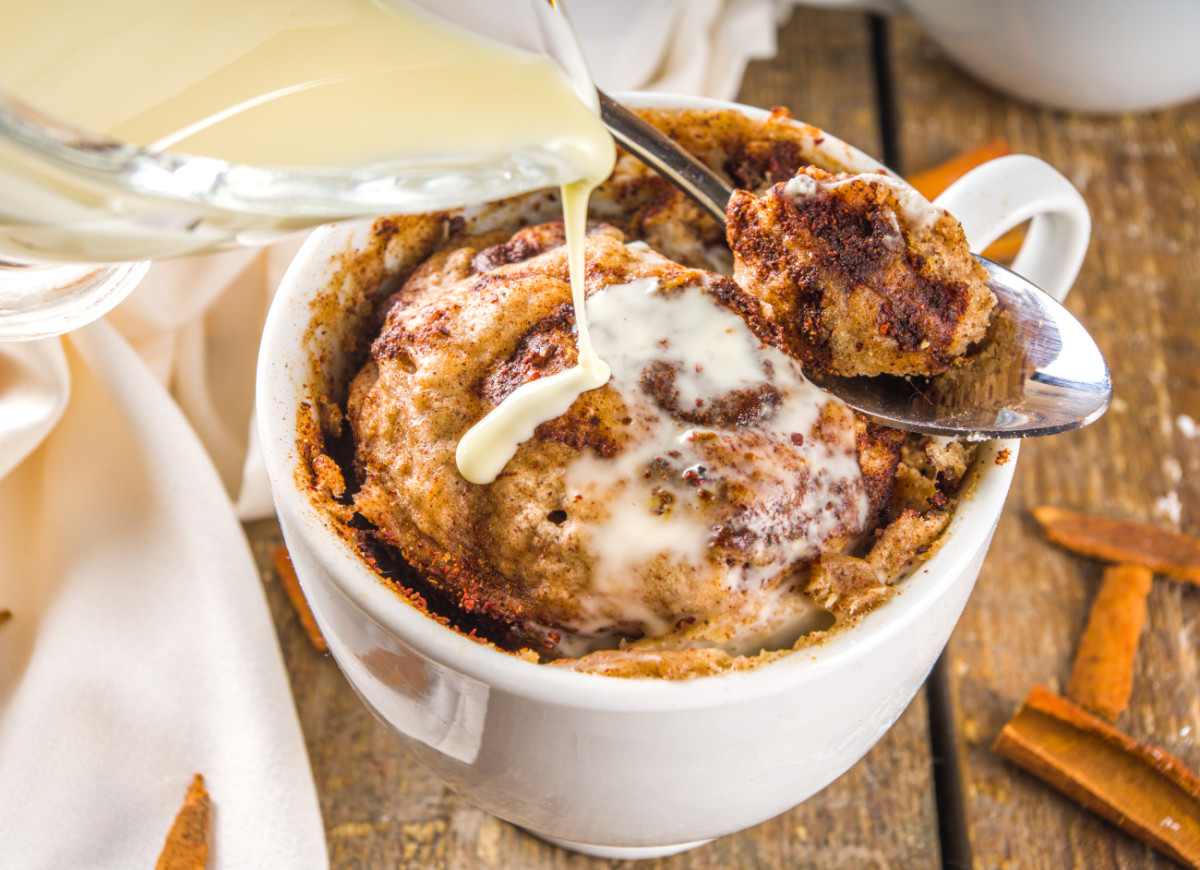 pieczona owsianka cynamonkowa