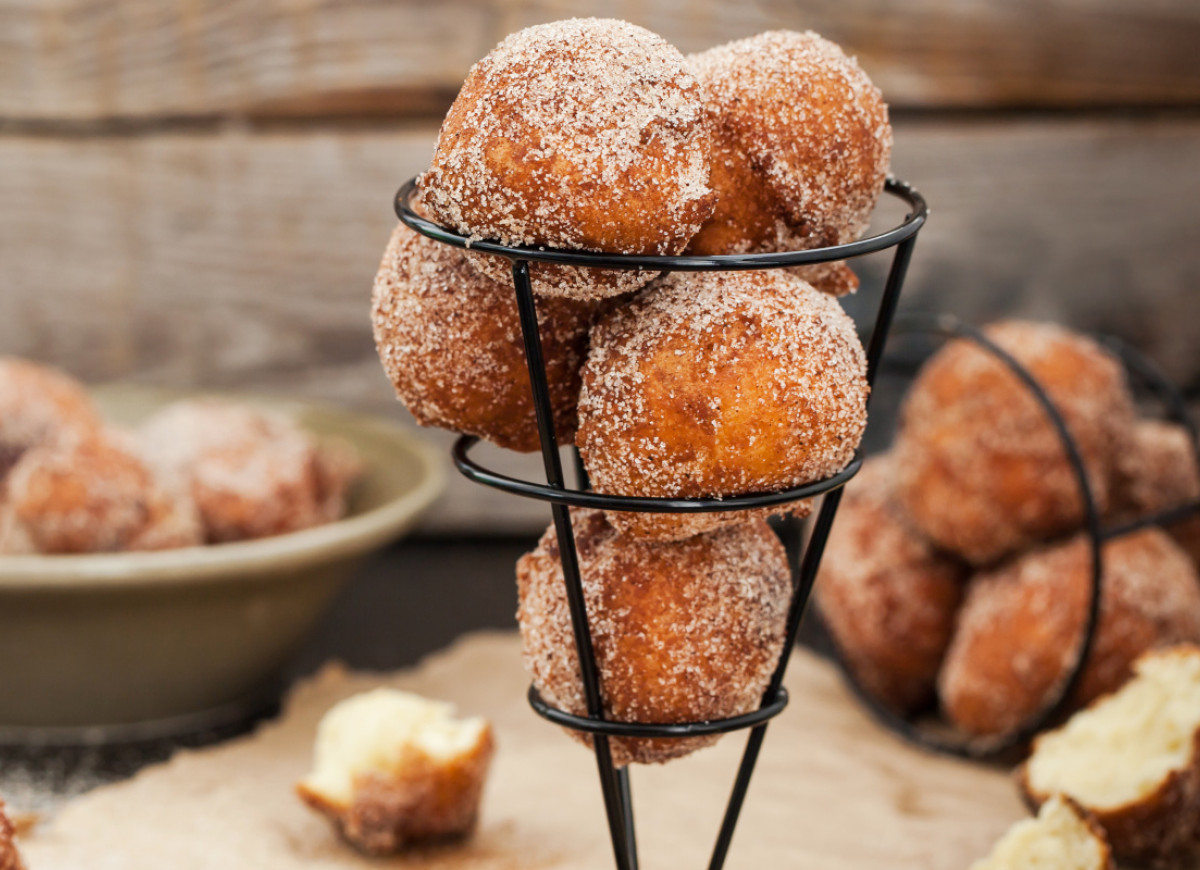 łatwe pączki cynamonowe