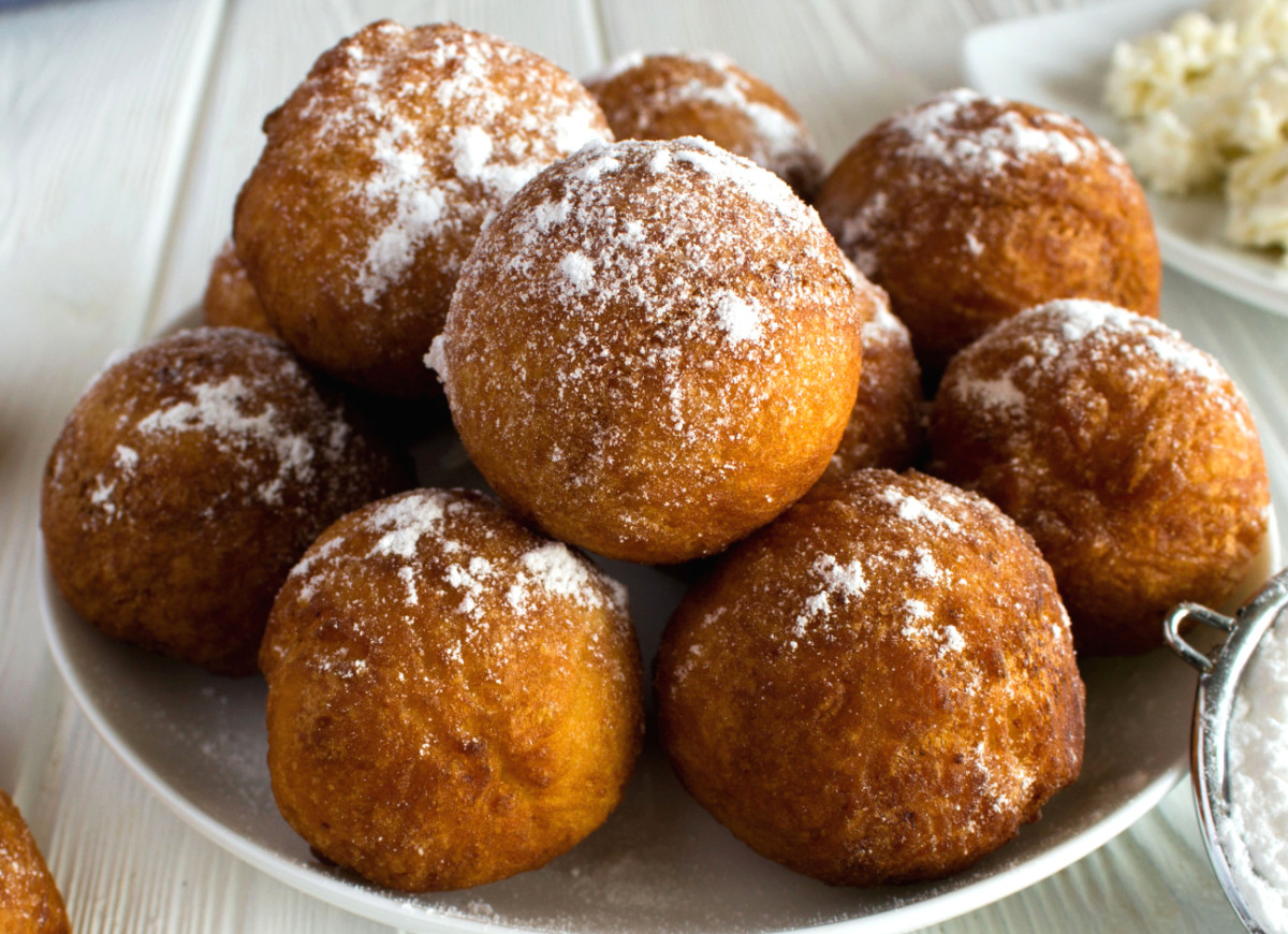 Minipączki z serka z wiaderka