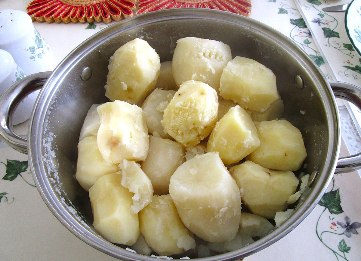 sine niedogotowane ziemniaki