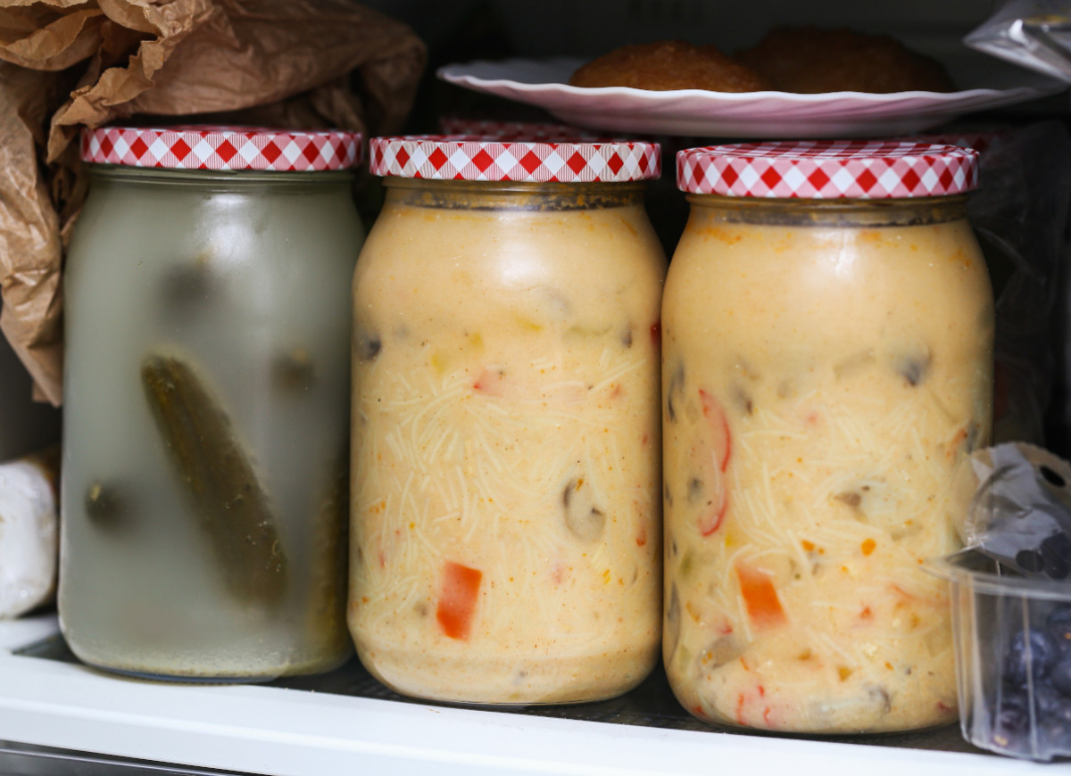 błąd przy pasteryzowaniu zup