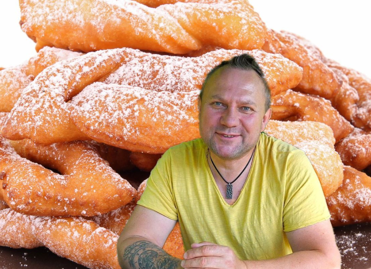 faworki drożdżowe Tomasza Strzelczyka