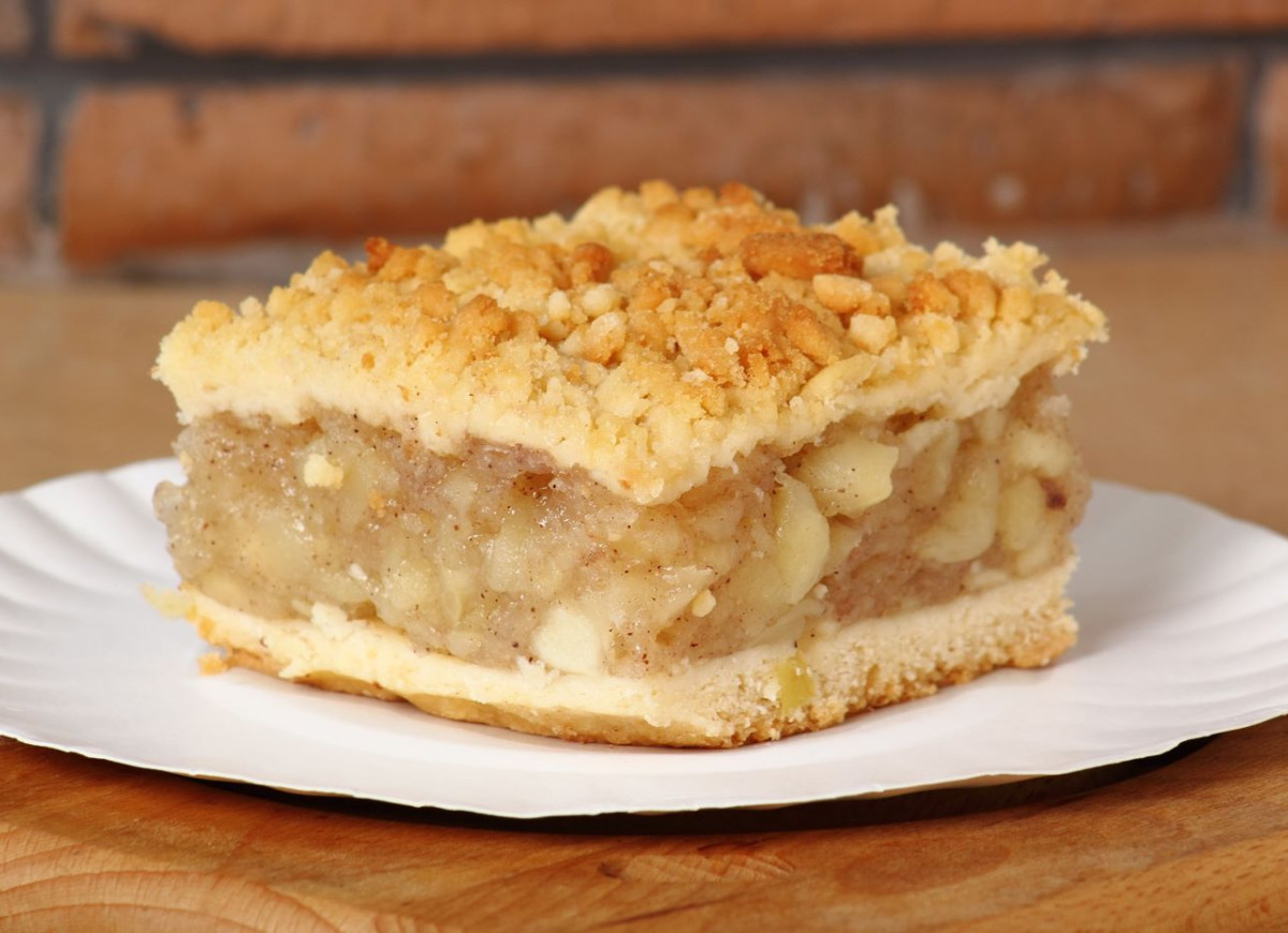 szarlotka z kandyzowanym imbirem