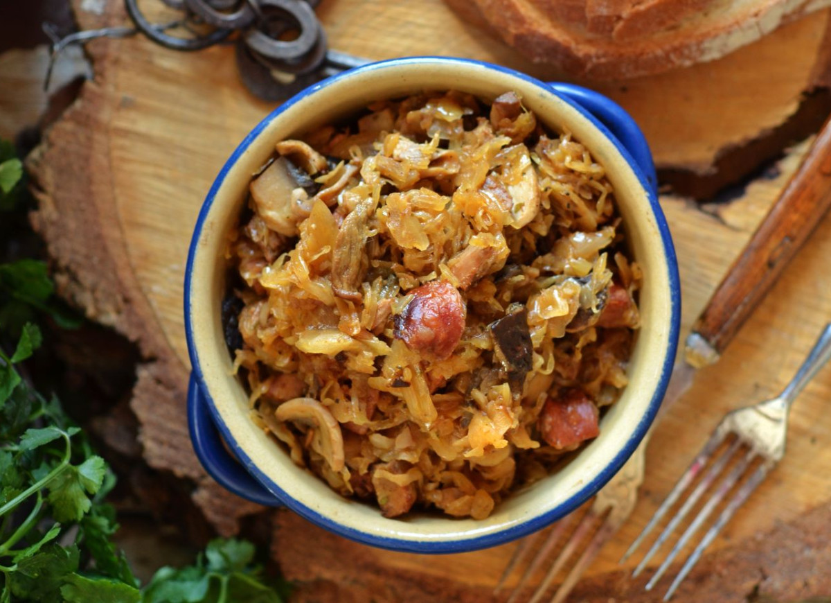 bigos bez koncentratu pomidorowego