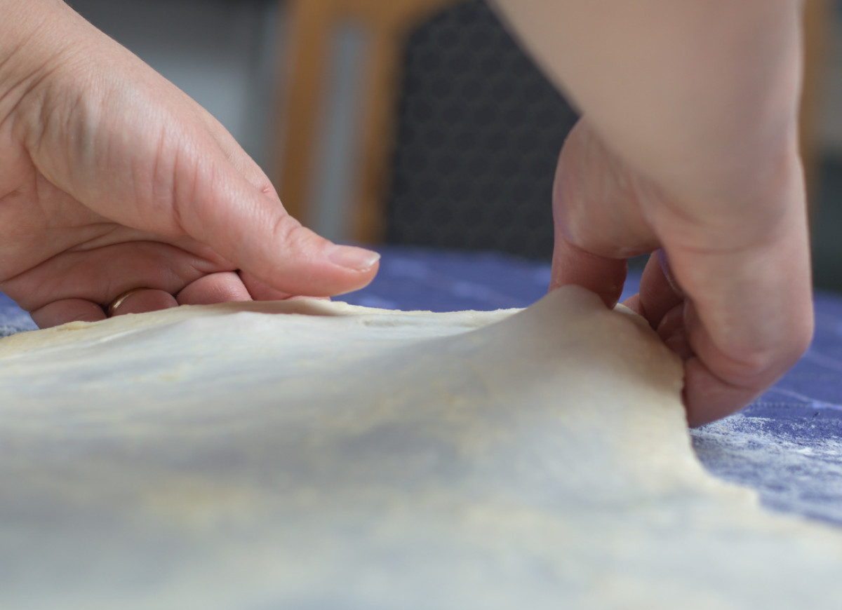 grecki trik na wałkowanie ciasta