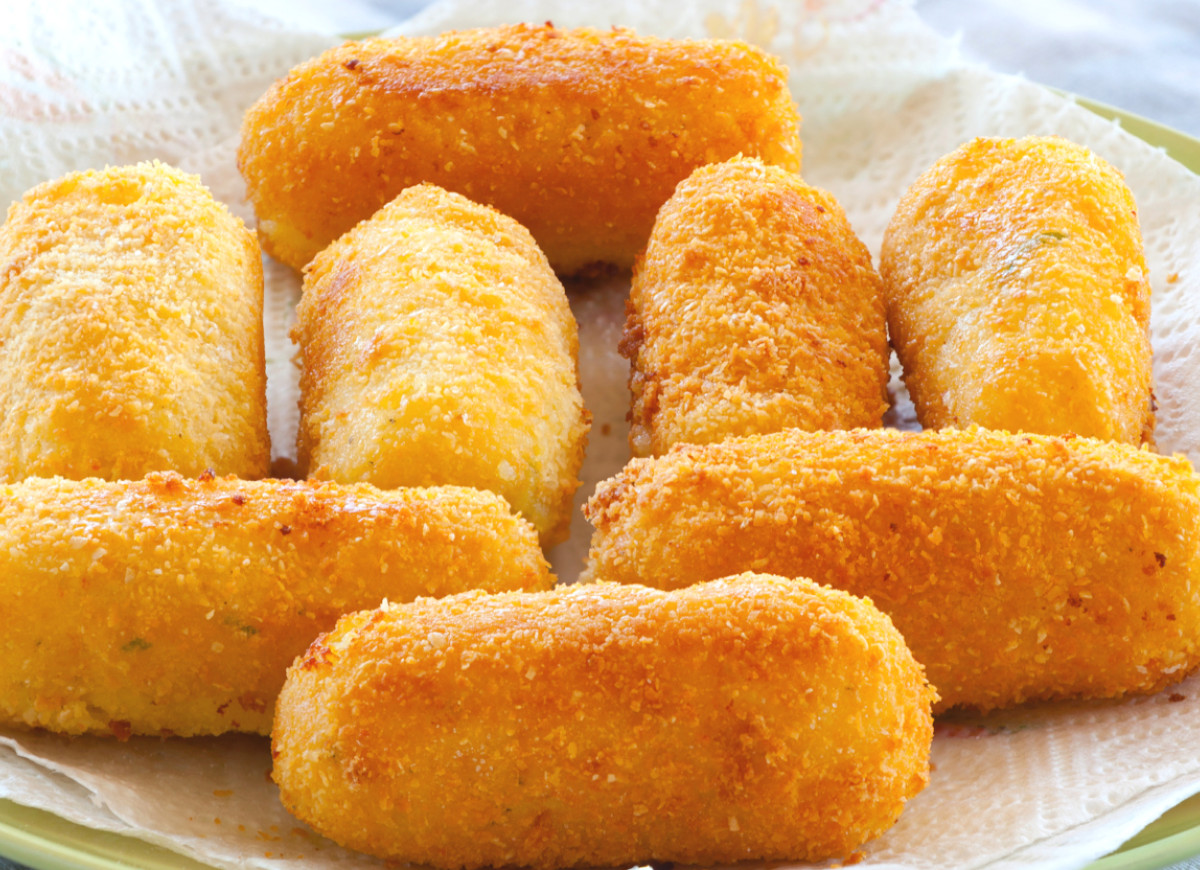 Krokiety ziemniaczano-serowe