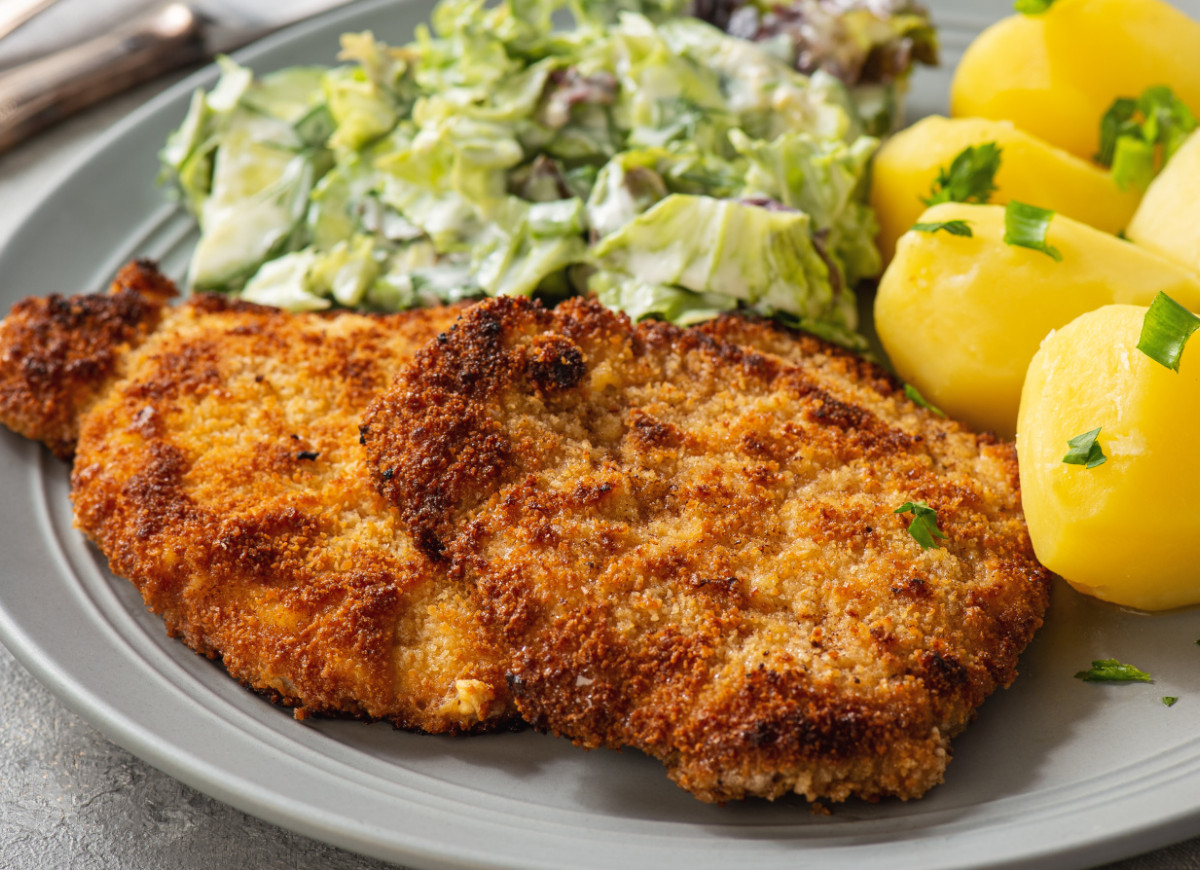 Schabowe bez bułki tartej