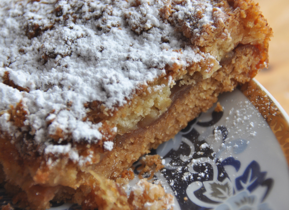 szarlotka sypana owsiana