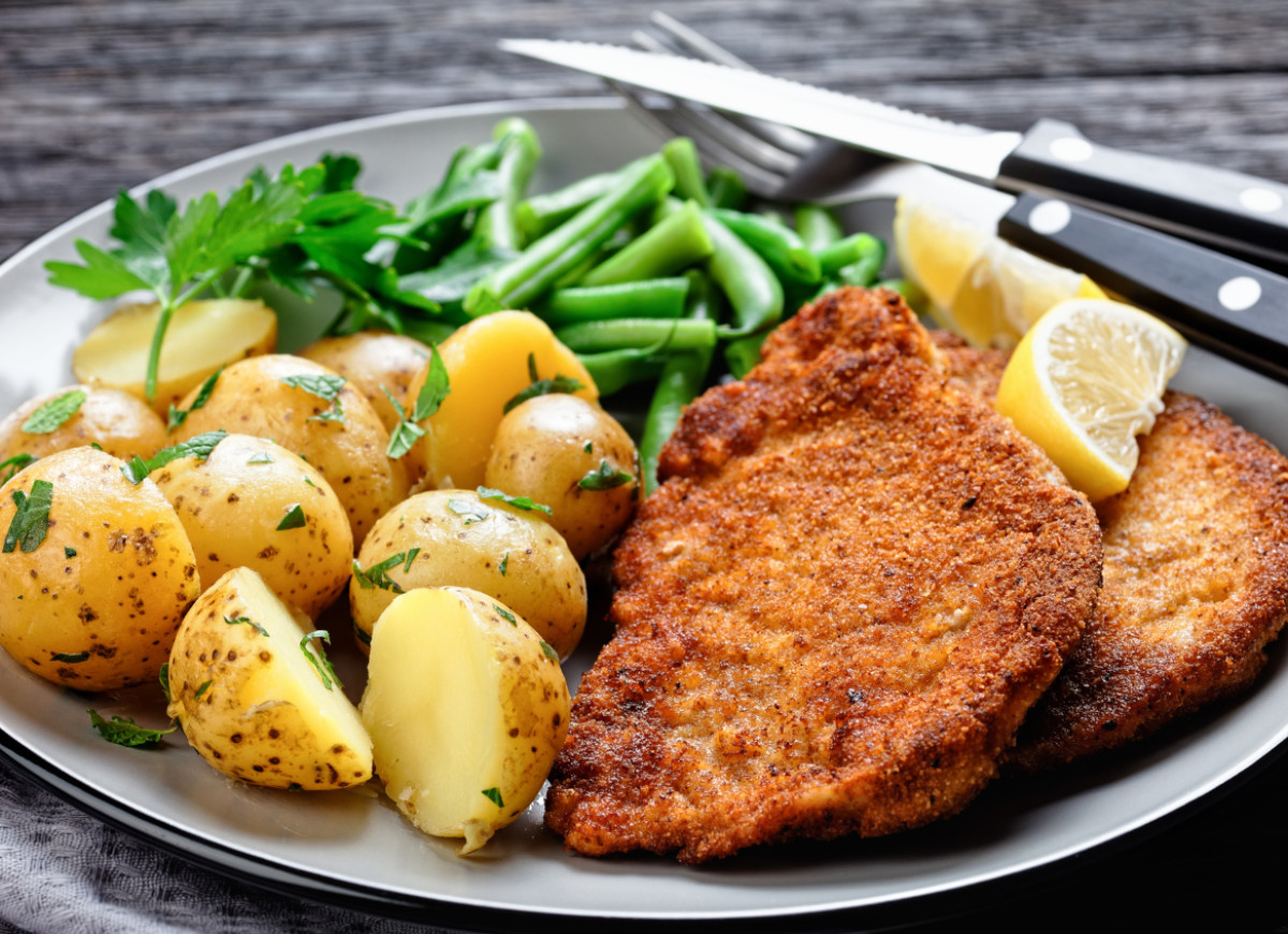 kotlety schabowe panierowane w mące ziemniaczanej