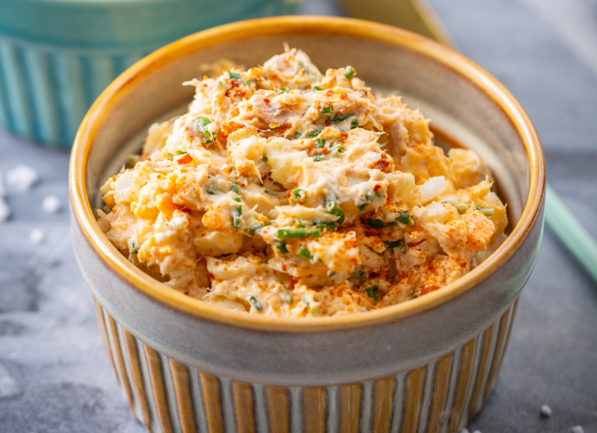 Pasta z tuńczyka i twarogu