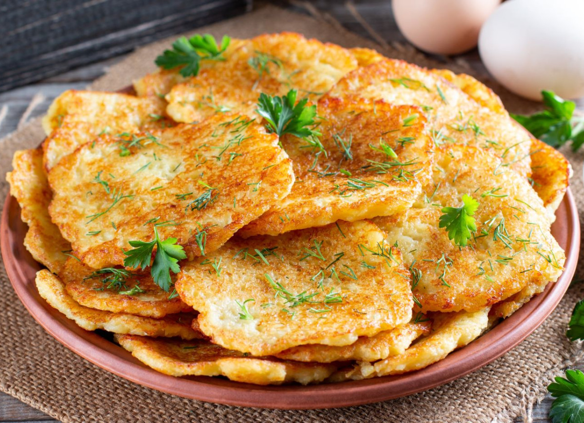 placki ziemniaczane z panko