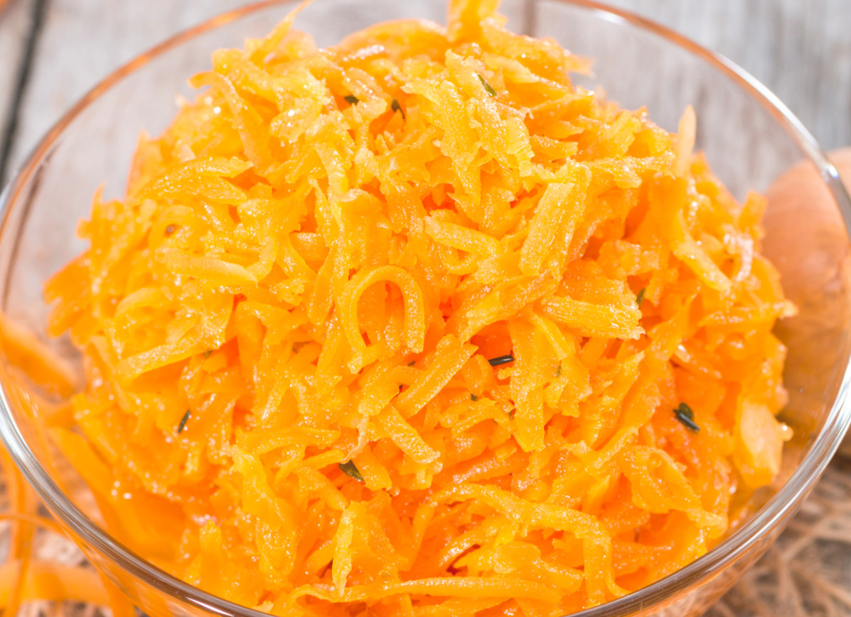 Surówka z marchewki z tahini