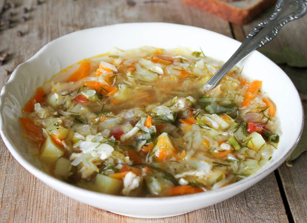 zupa z kapusty pekińskiej