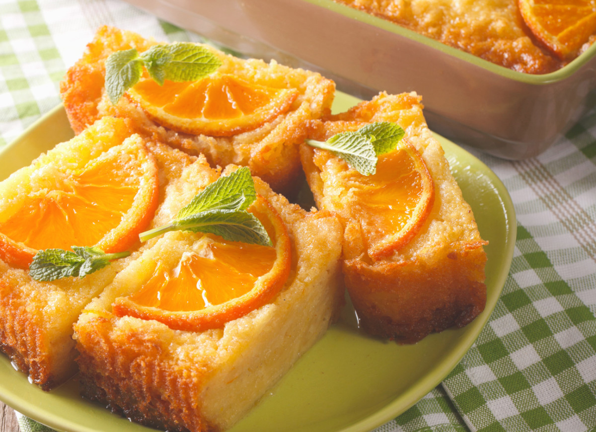 Greckie ciasto pomarańczowe