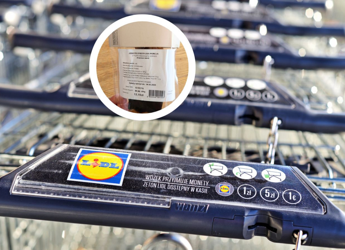 jesiotr wędzony z Lidla