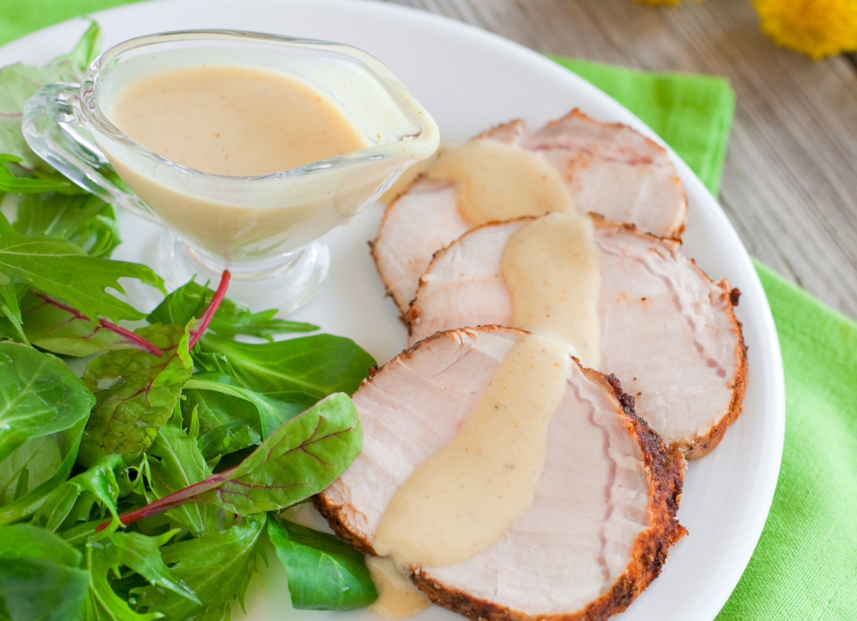 Sos z mascarpone do wielkanocnej pieczeni