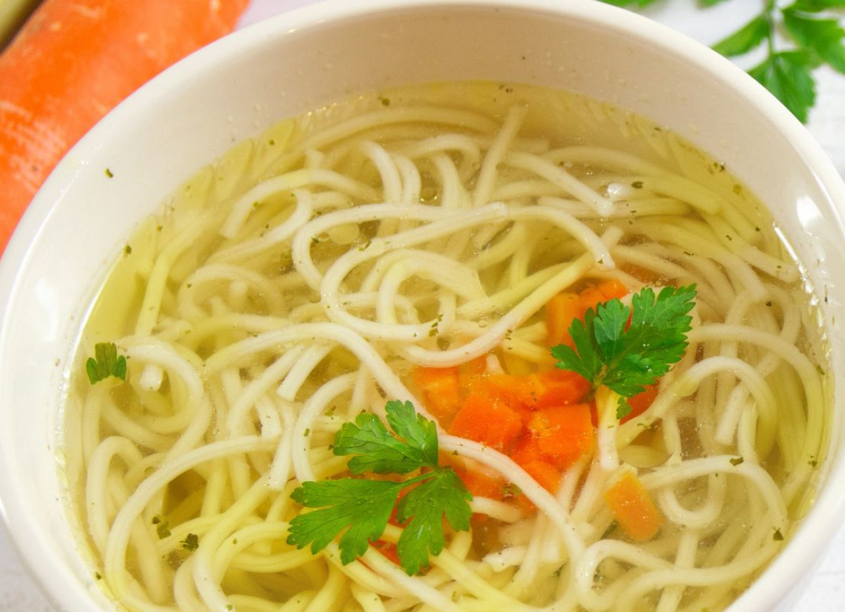 Zbyt tłusty rosół