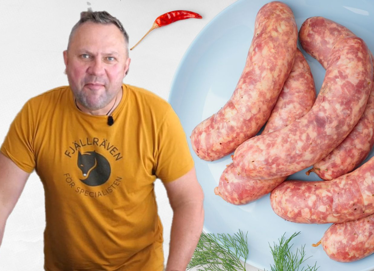 biała kiełbasa marynowana Strzelczyka