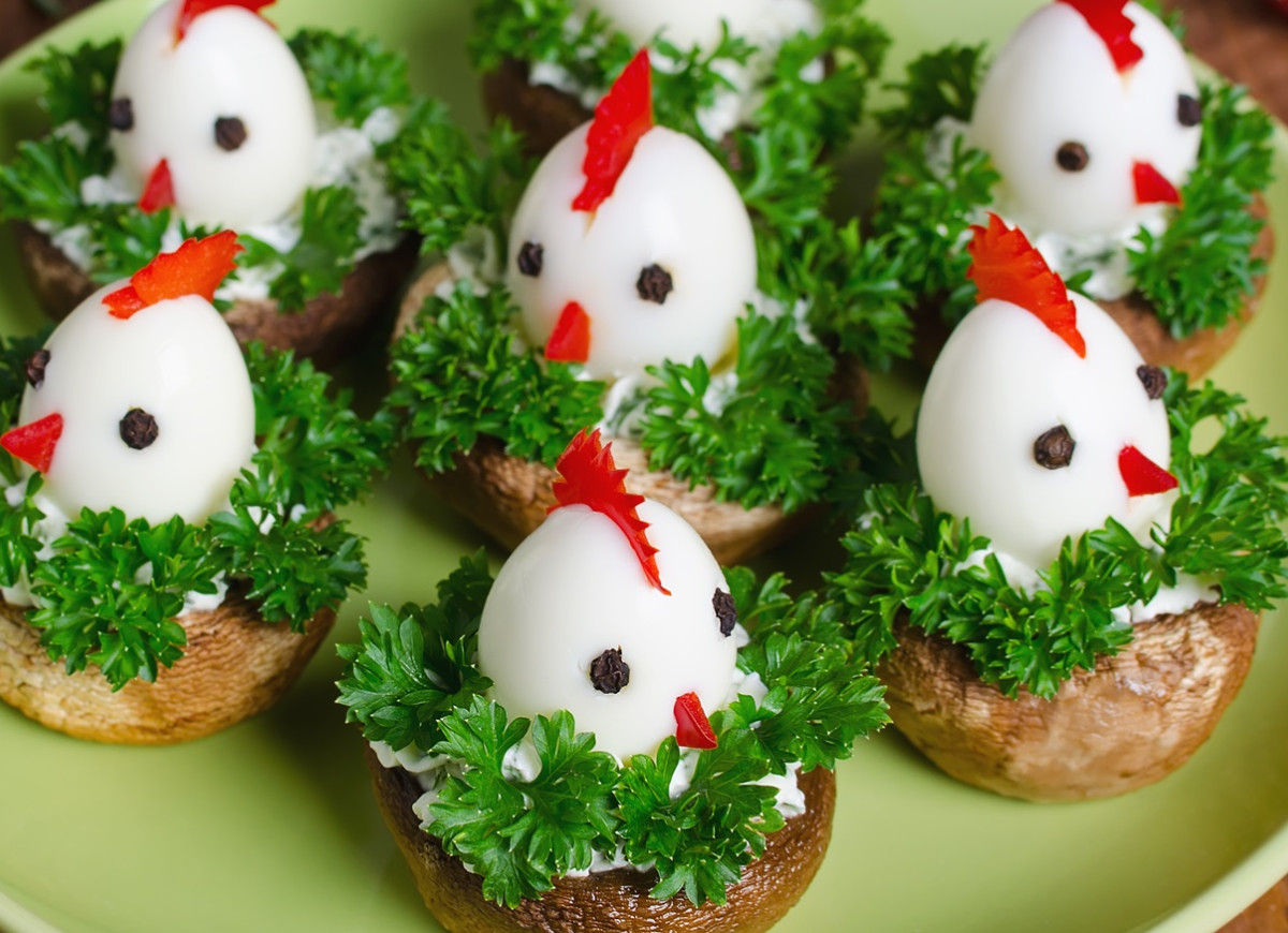 faszerowane jajka na Wielkanoc - galeria