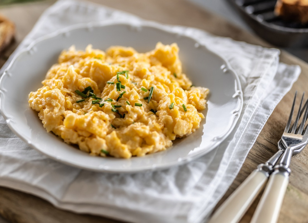 kremowa jajecznica babci