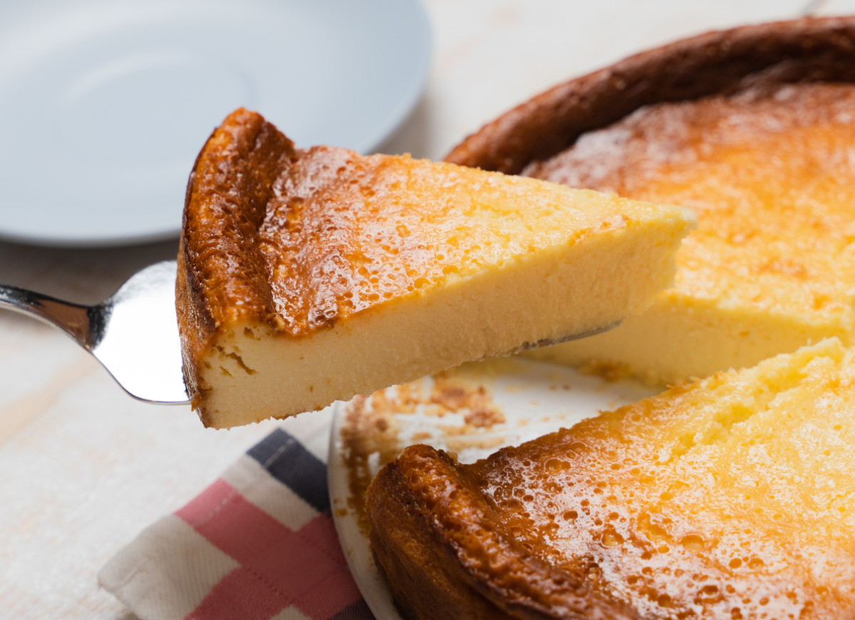 aksamitny sernik dla leniwych