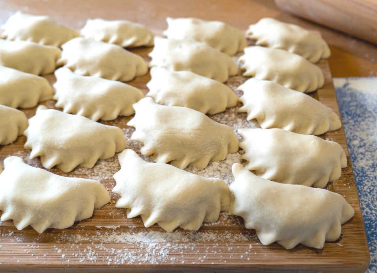 Ciasto z semoliną na pierogi