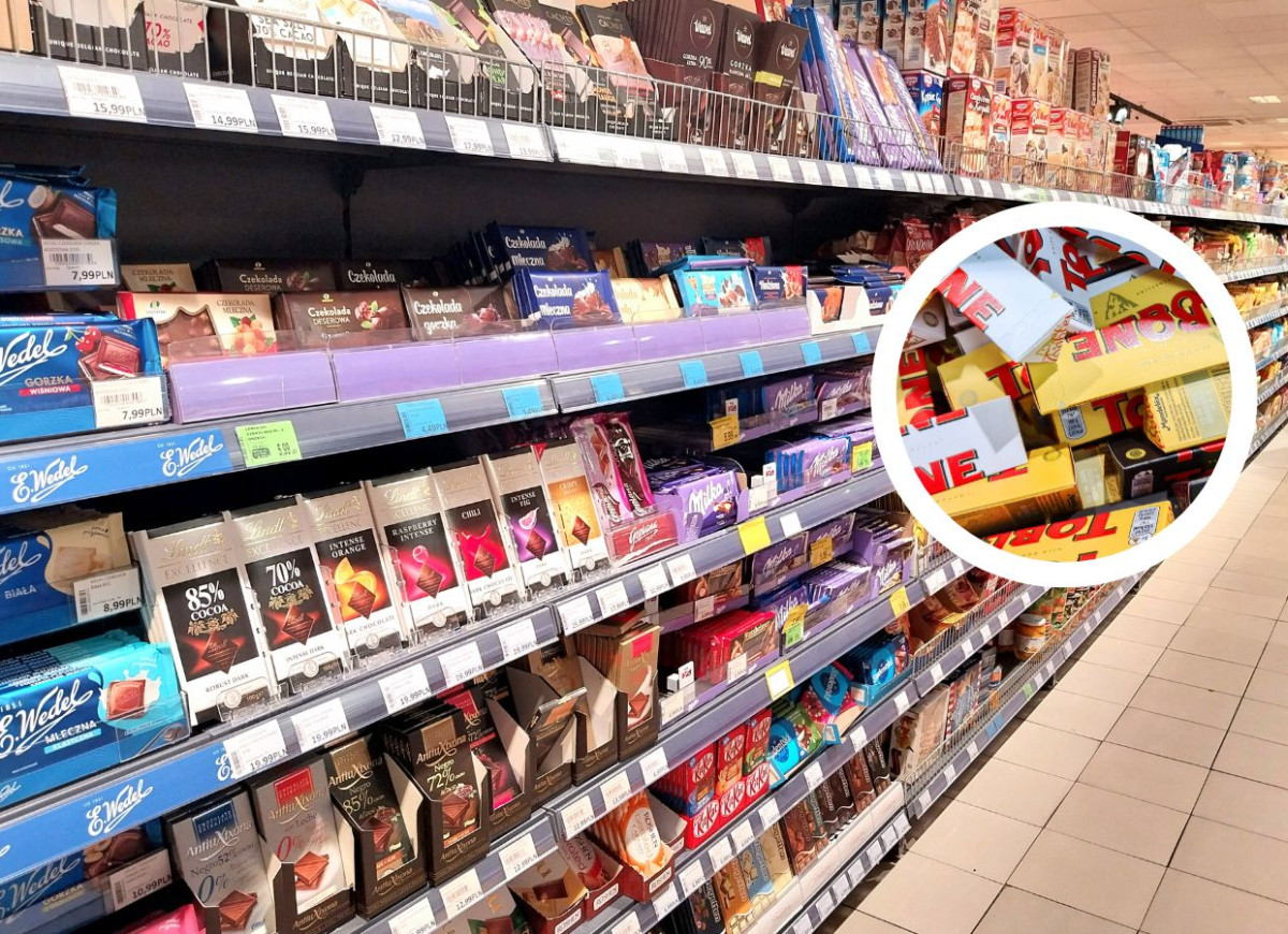 czekolada Toblerone w Biedronce