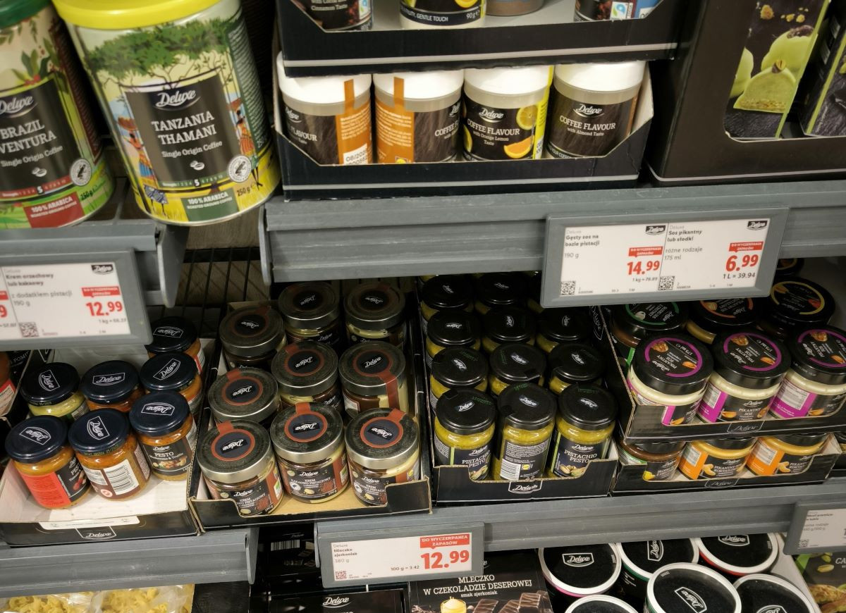 dział Lidl Deluxe