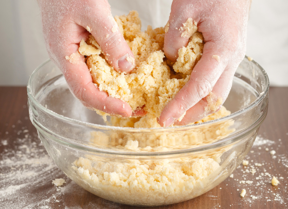 Kruche ciasto kokosowe