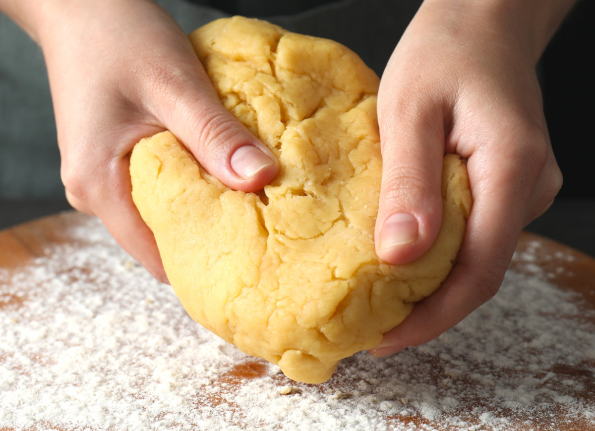 Kruche ciasto z jogurtem