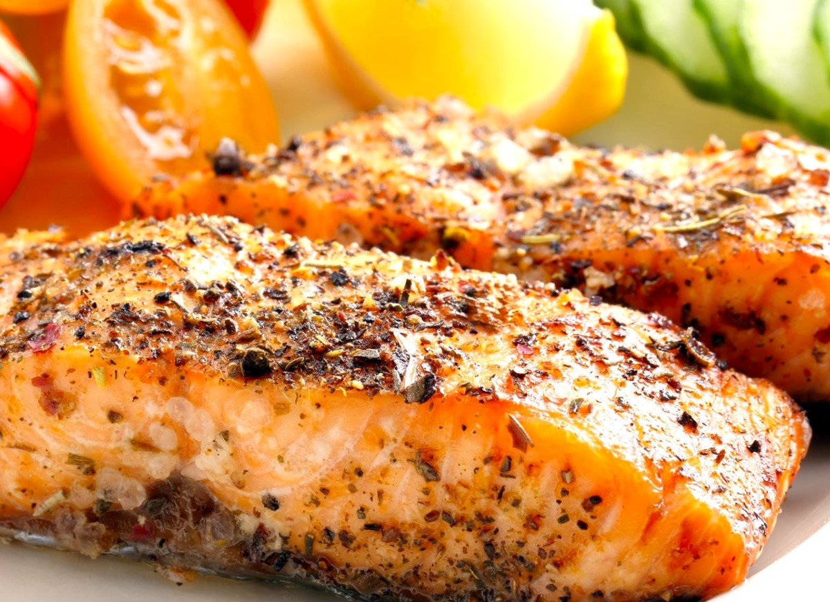 pieczenie ryb - zasada teścia