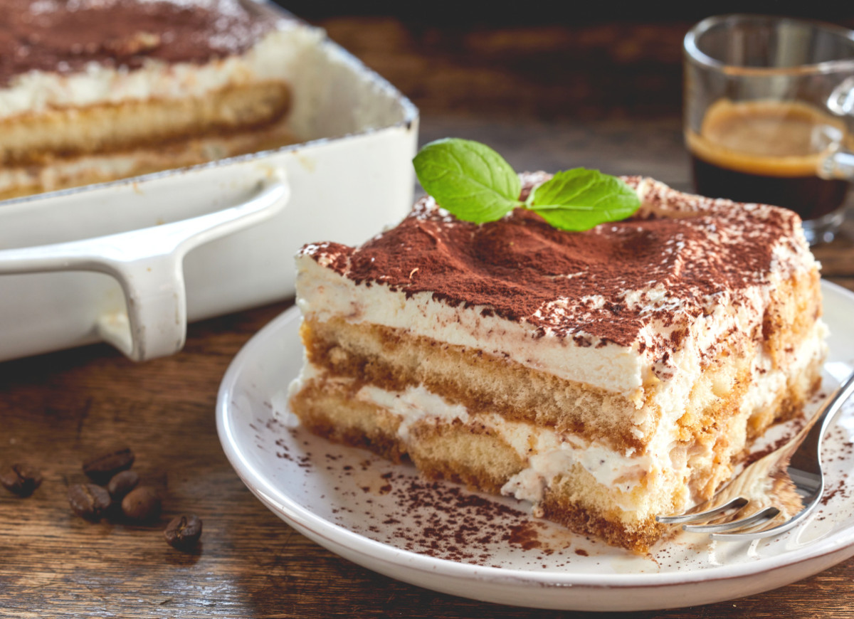 Tiramisu z serka z Biedronki
