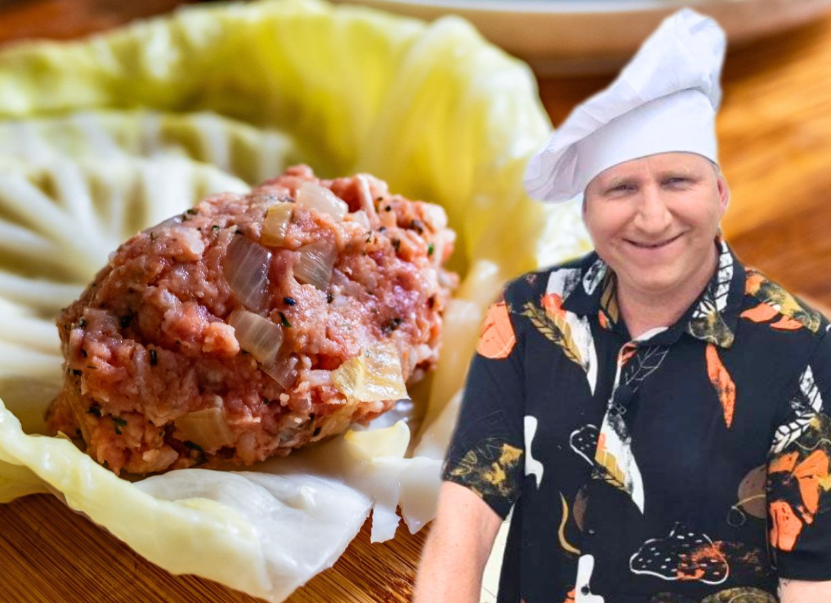 trik na zawijanie gołąbków Rączki