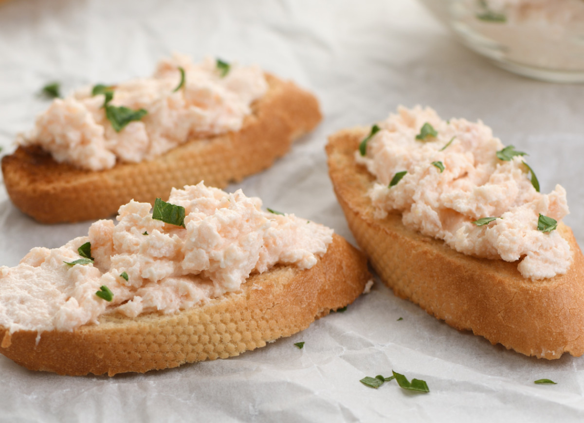 Twarożek z łososiem