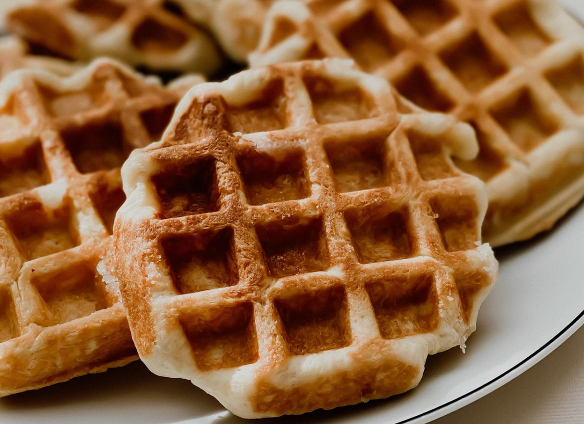 gofry bez mąki i proszku do pieczenia