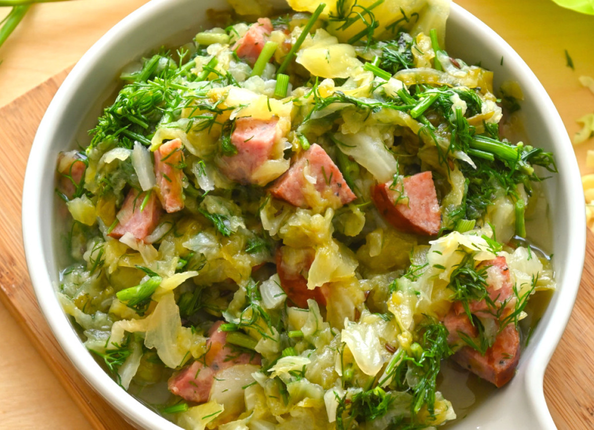 Kapusta zasmażana z ziemniakami