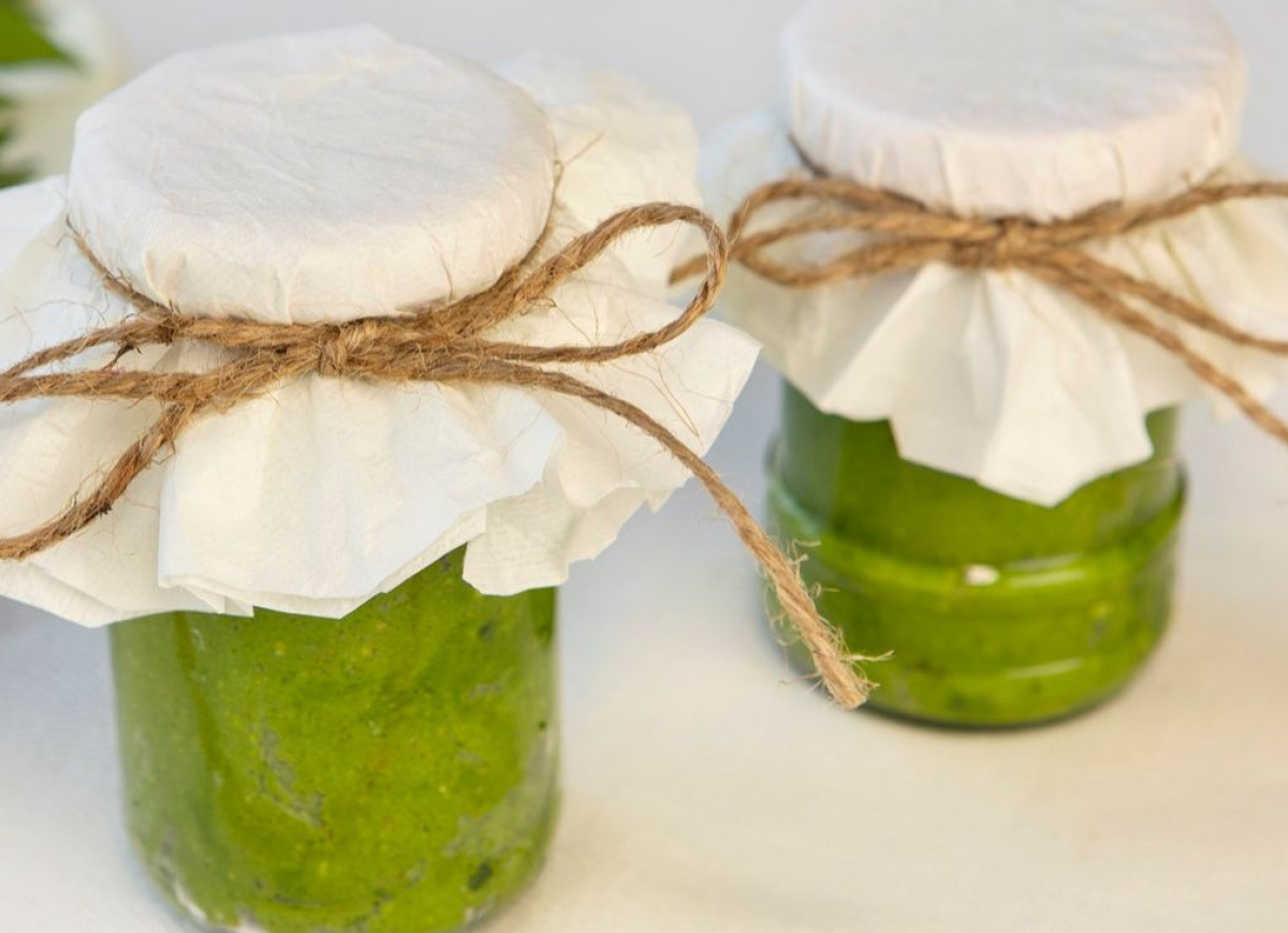 pasta z czosnku niedźwiedziego