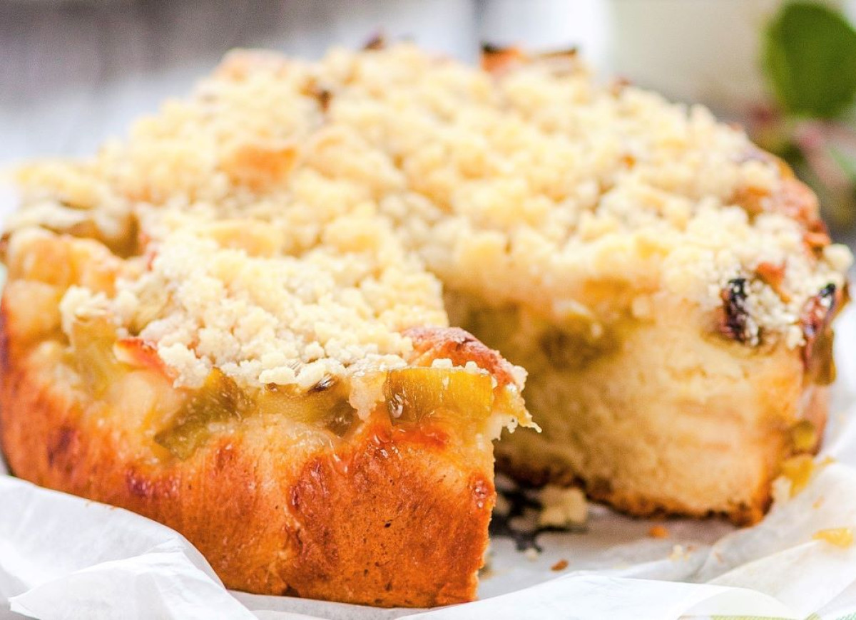 Rabarbarowy puchatek