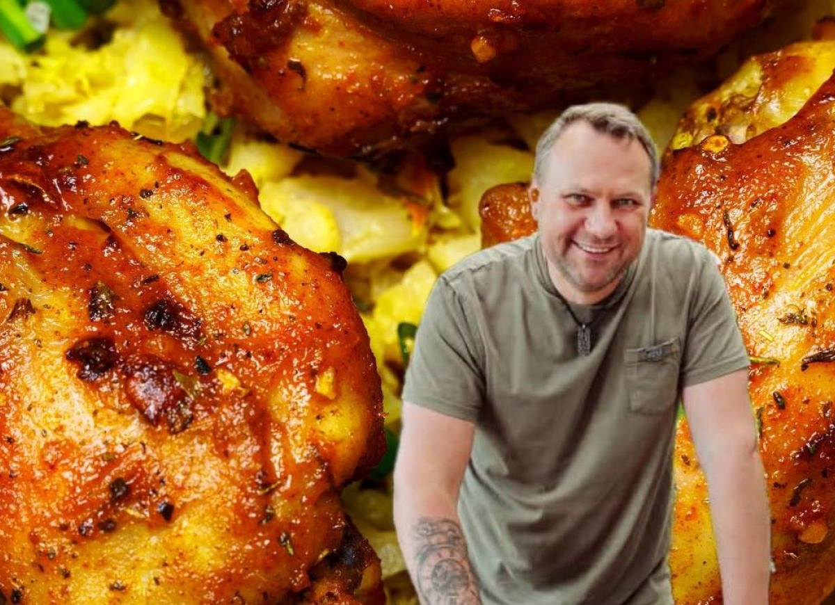 udka kurczaka na młodej kapuście Strzelczyka