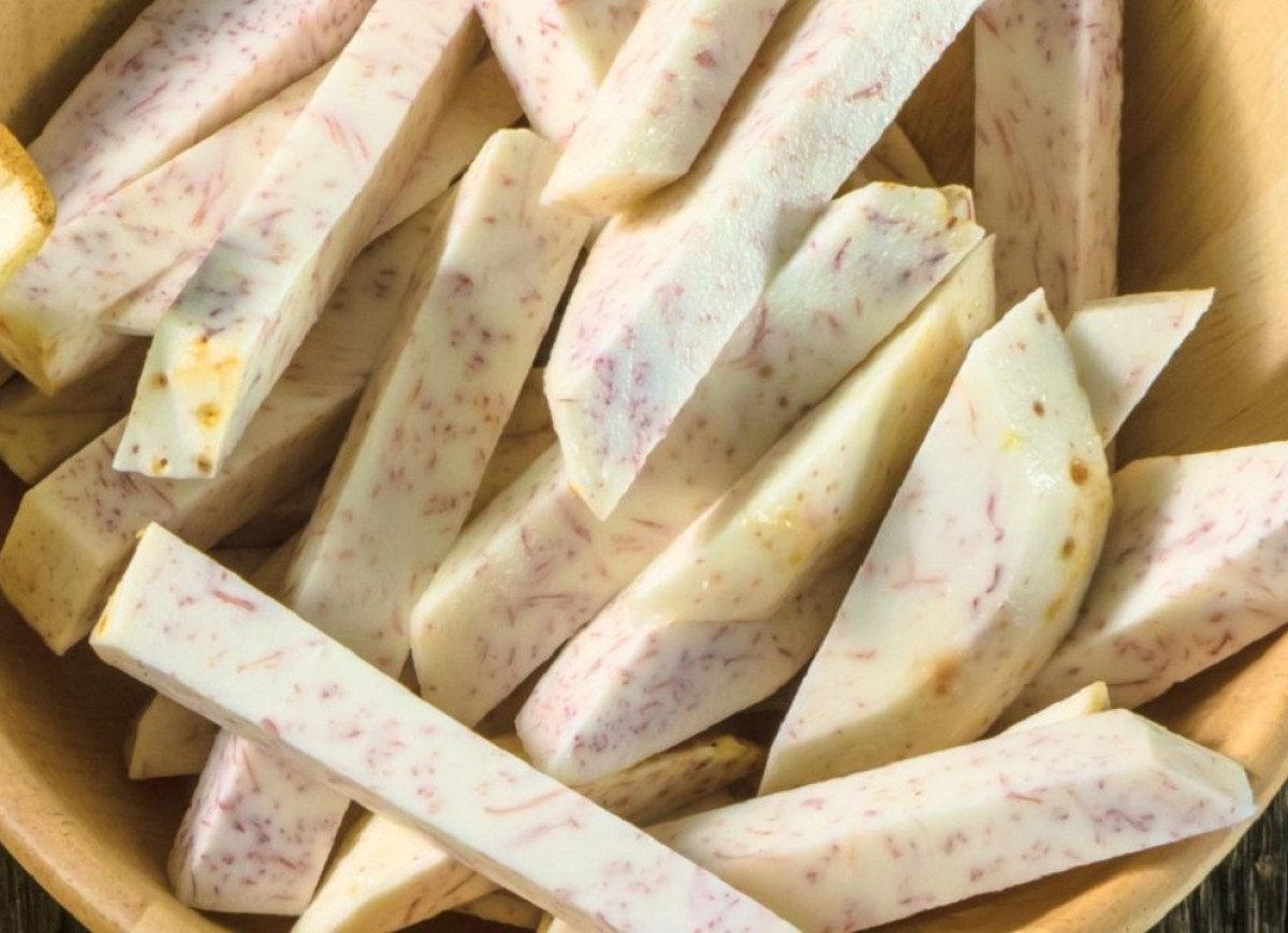 frytki z taro