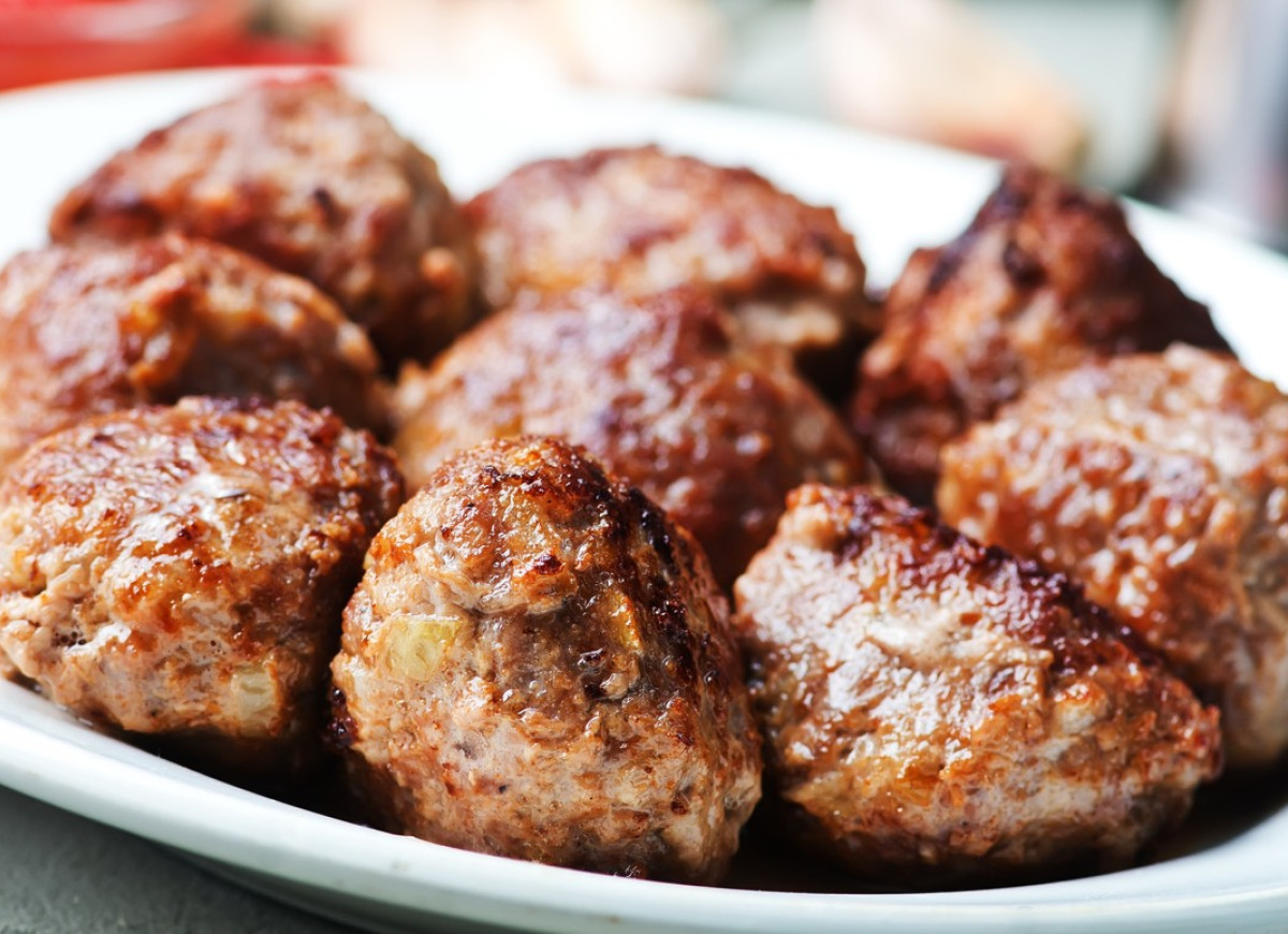 kotlety mielone z mięsa wieprzowo-wołowego