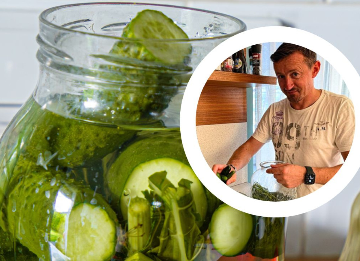 ogórki małosolne z chili i koprem włoskim Adama Małysza